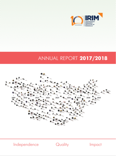 IRIM 2017 - 2018 Annual report English